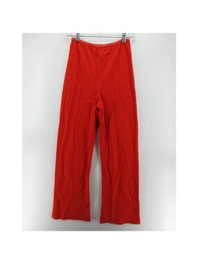 Peter Cohen Pants Small Silk Linen Wide Leg Lounge Luxury Pull On *